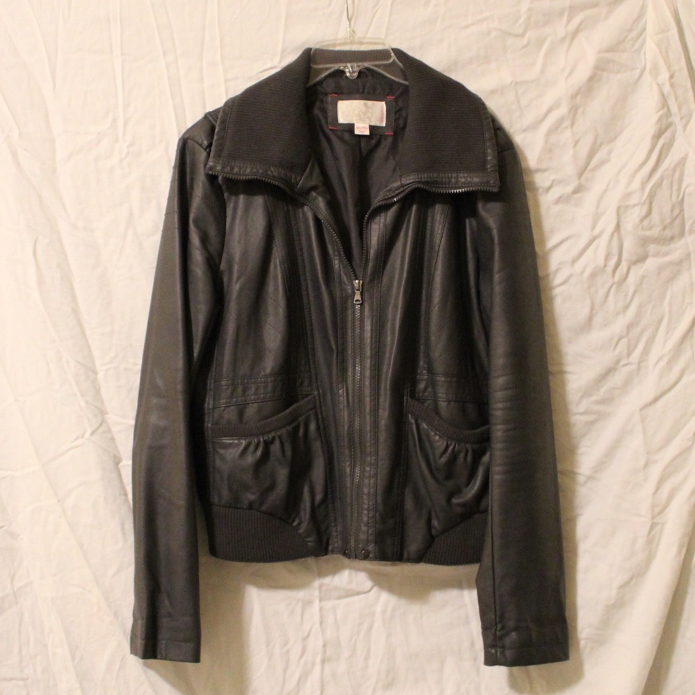 Gray Bomber Jacket